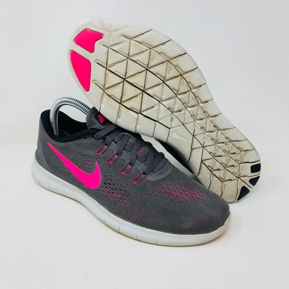 Nike Free Rn Running Training Shoes 831509-006 Size 8